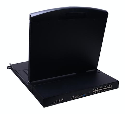 KVM MATRIX Series with 19inch Monitor