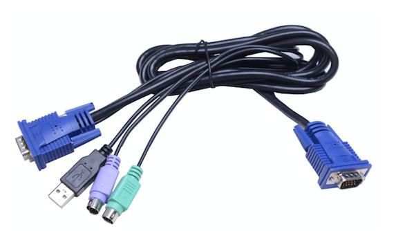 AS-7104ULD (Dual-Rail, 17” VGA LCD KVM Switch in 4 Ports)