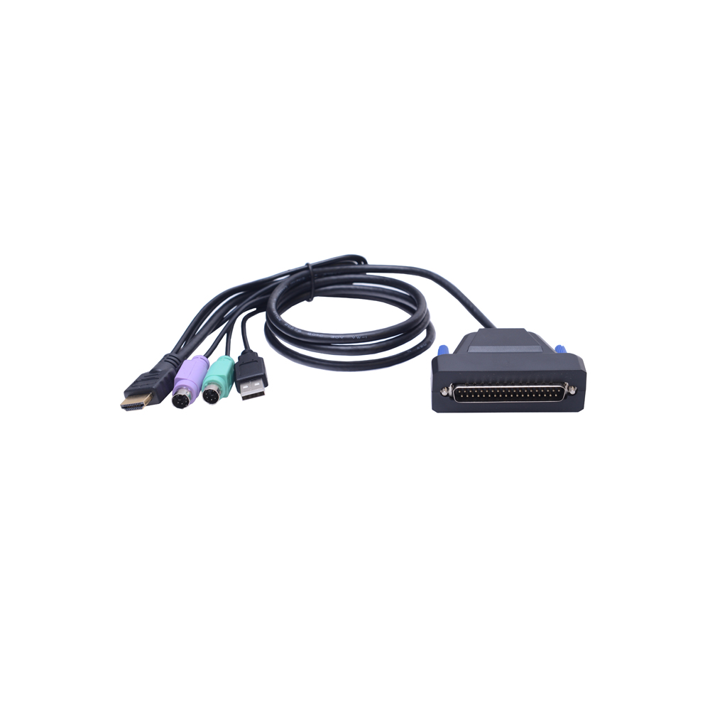 AS-9100HLS(Single Rail, 19” HDMI LCD KVM Switch)